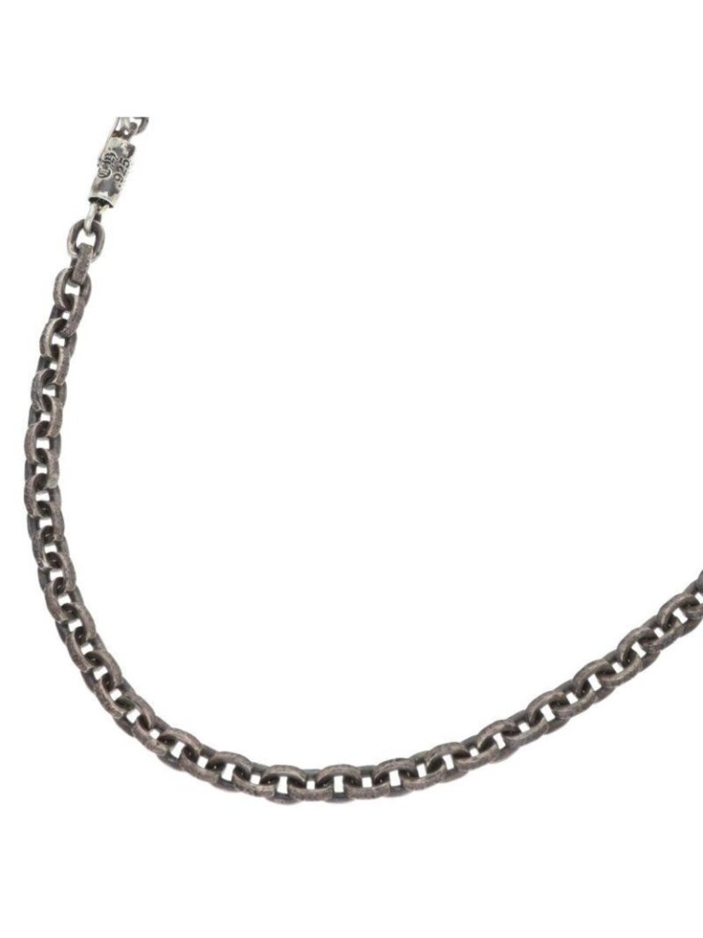 Chrome Hearts Paper Chain 20 Silver Necklace